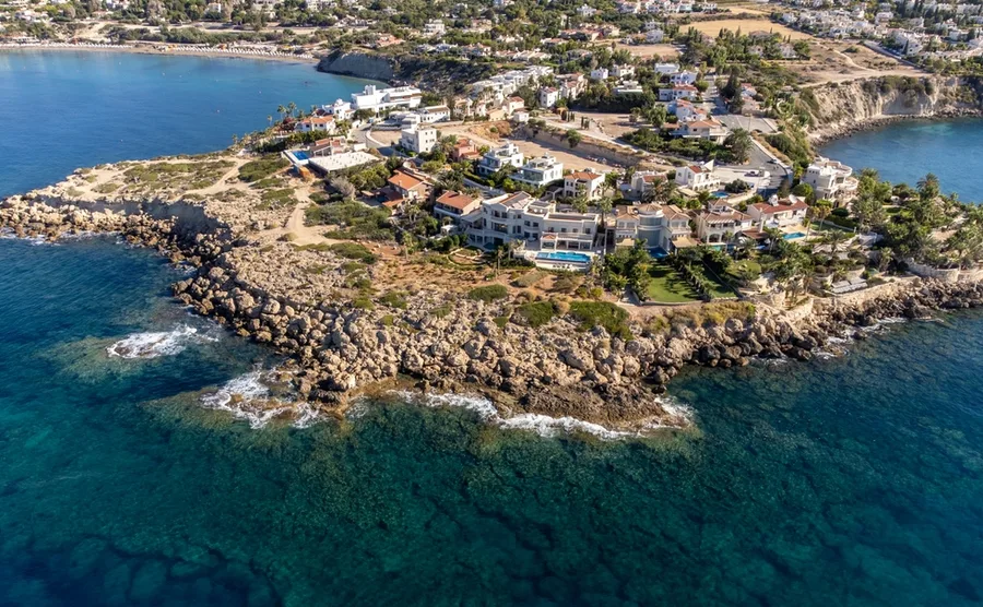 Paphos, regio op Cyprus